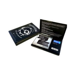 Cheech and Chong G-Force, Licensed Digital Pocket Scale, 100g x 0.01g (CHCG0100 Black)