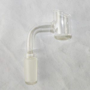 AKDS098-Clear Male Banger Frosted - 10mm