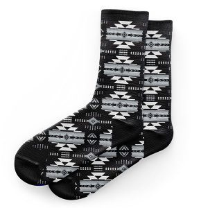 Socks - Native Design OAK (0117)