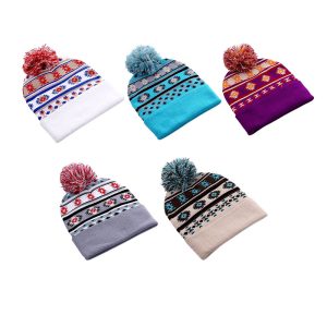 Knit Toque With Pompom - Southwest (0146)