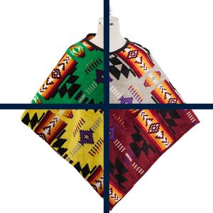 Ladies Poncho Diamond Cut - Standard Size (0426)