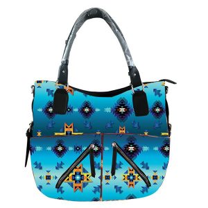 Fleece Printed Womens Purse - Large (0563)