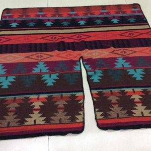 Woven Poncho - Southwest  Design (1170-2302)