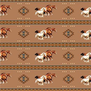 Silk Touch One Ply Queen Geo Horse Blanket (1558)