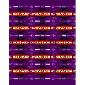G3226 Purple, 1-Ply Queen Size Blanket (El Toro)1501-3226 PUR