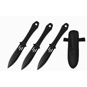 7.5″overall throwing knife, 2.5mm thickness, 3 pcs. set (T002393-3)