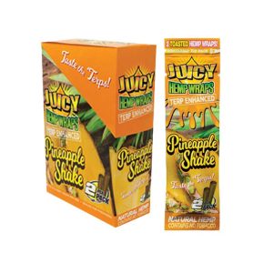 Juicy - Hemp Wraps - 2x Pineapple Shake