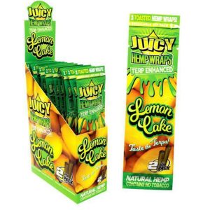 Juicy - Hemp Wraps -2xLemon Cake