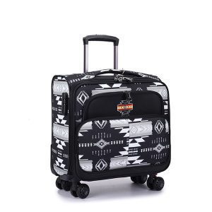 Printed Weekender Laptop Luggage Bag - Oak (0626-1612)