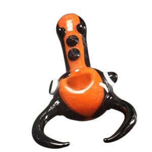 5" Glass Pipe - Beetle Pincer Design (XTR1037)