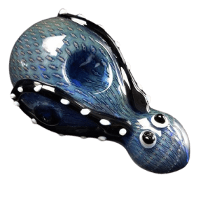 4" Glass Pipe - Blue (XTR1040)