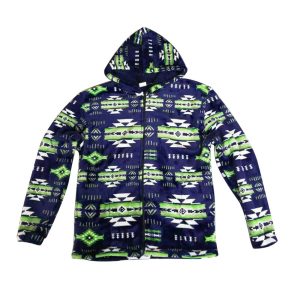 Sherpa Lined Silk Touch Zip-Up Hoodie - Kids - Seattle (0252K-1911)