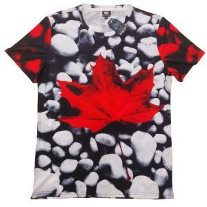 Canada Flag Rocks Graphic Tees (PAT20169-24)