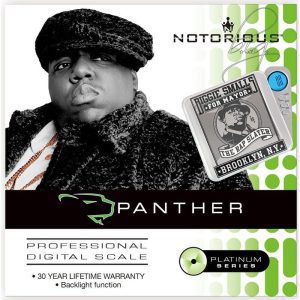 Notorious BIG Panther, Licensed Digital Pocket Scale (BGP1000)