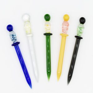 Glass Dabber 11cm - Assorted (SKGA1178)