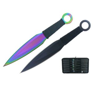 6" Throwing Knife with 3" Blade and Sheath - T00046COL-12