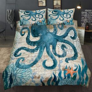 Octopus 3 Piece Bed Set - Queen (AK9021BSQ)