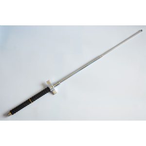 39" Baton With Black Handle + Silver Guard (BT2223 BK+SV39) 1M