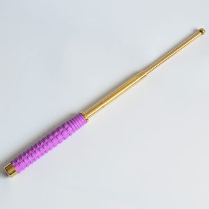 26" Baton With Purple Handle + Gold (BT2222)