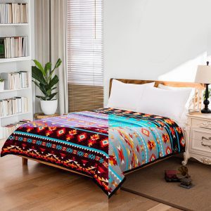 Silk Touch Reversible Blanket King - (1843)