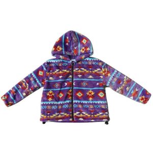 Sherpa Lined Silk Touch Zip-Up Hoodie - Adult - 7 Lake Purple  (0252A)