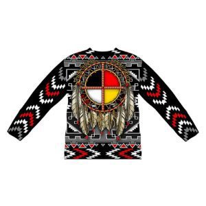 nu Trendz Sublimation Shirt Medicine Wheel Design