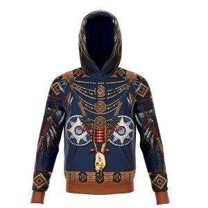 Pullover Hoodie (Sherpa lined) Battle Star (1295 Battle Star)