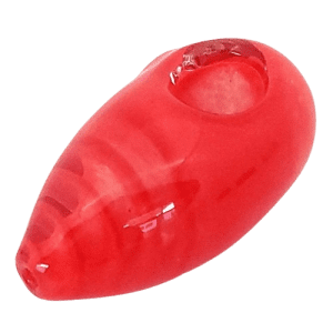 3" Glass Pipe (XTR1030 Red)