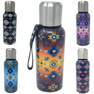 Double Walled Stainless Steal Water Bottle - 34 oz (4409)