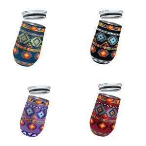 Stainless Steel 16oz Stout Travel Mug - Thunder Spirit - (4412)