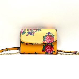 Floral Ladies Handbag - Orange (Floral 964)