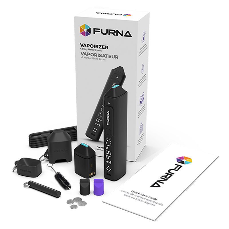 Furna Vaporizer Complete Kit - With 2 Dry Herb Ovens