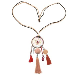 JS22212 - Set 1 - Dream Catcher Indigenous Necklace