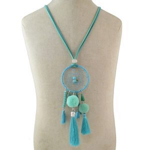JS22212 - Set 3 - Dream Catcher Indigenous Necklace