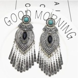 JS22216 - Set 1- Metal Indigenous Earrings