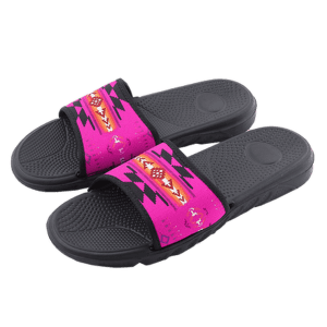 Black/Pink Summer Sandals /Sliders  (0811L/1804)
