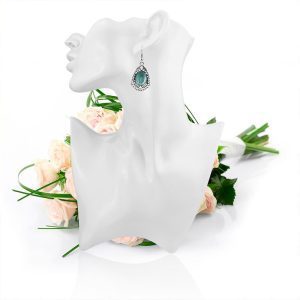 JS22244 - Set 103- Metal Indigenous Turquoise Earrings