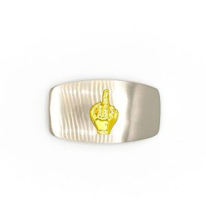 Medium - Middle Finger Design - Belt Buckles