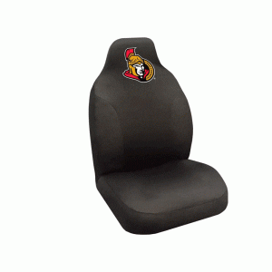 NHL -Ottawa Senators - Embroidered Team Logo Seat Cover (17039)