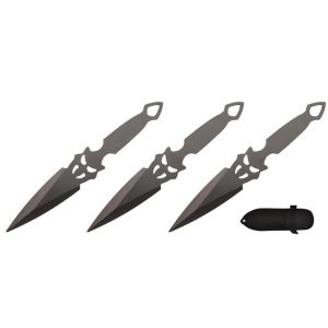 7.5″ Throwing Knife with Sheath 3PC SET (T005192)