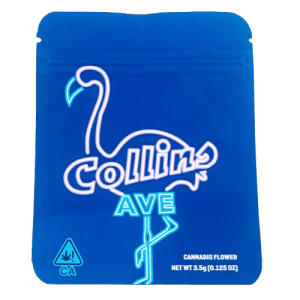 Baggies with Collins Ave/Light Blue Design - (AK2101R)