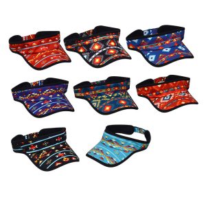 Visors - Design 7 Lakes and Thunder Spirit -  Assorted colors- (1180)