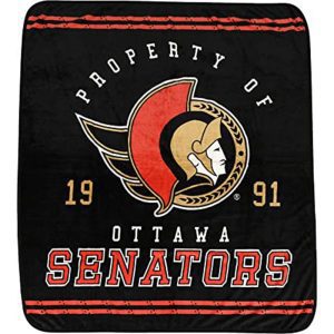 512- Licensed Sports Twin Size Blanket - Ottawa- Senators