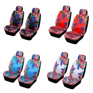 Kokum Floral Seat Cover - Assorted (Floral 973)