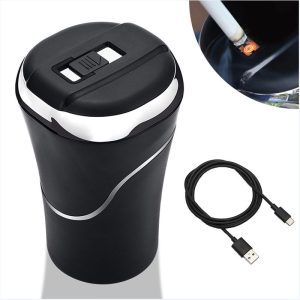 N09C - Car Ashtray - Silver