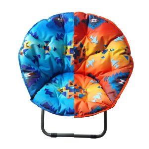 Folding Moon Chair- Assorted Colors (0618)