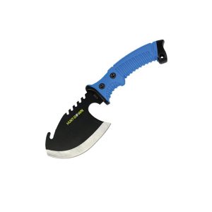 10.5" Hunt-Down Axe with Blue Rubber Handle (9286)