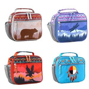 Insulated School Lunch bag - Assorted Colors (1546)