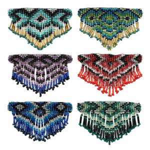 Handmade Fringe Clip - Assorted Design and Colors  (FRG-C)