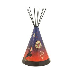 Modern Eagle Parchment Desk Teepee Lamp - Large (LP-10057/LP-10049)
